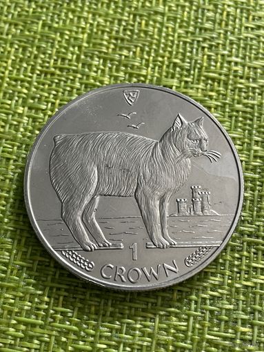 Остров Мэн 1 крона 1988 г