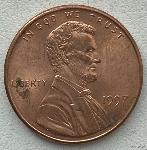 США 1 цент 1997 г.