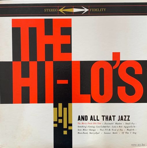 The Hi-Lo's With The Marty Paich Dek-Tette – And All That Jazz / JAPAN