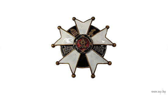 Царский полковой знак 2 Лейб-драгунского Псковского Ее Величества Государыни Императрицы реплика