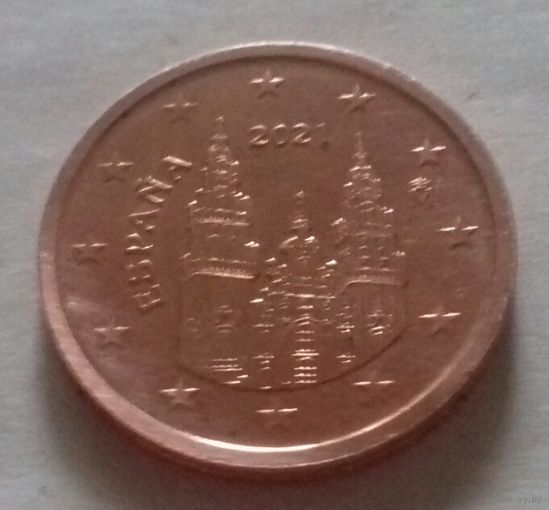 2 евроцента, Испания 2021 г.
