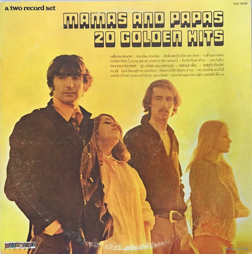 The Mamas & The Papas – 20 Golden Hits, 2LP, USA 1973