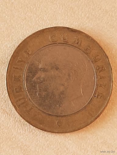 1 лира Турция 2009.