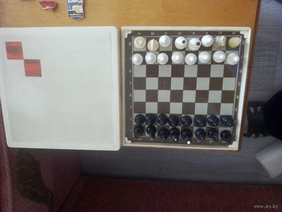 Шахматы дорожные, магнитные. СССР.