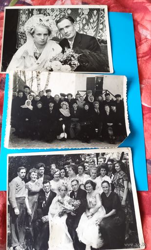Старые свадебные фото.