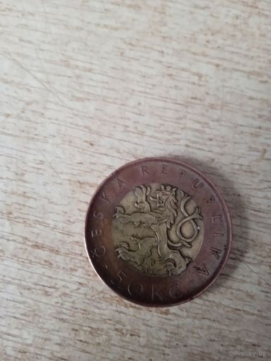 Чехия 50 крон.2009г