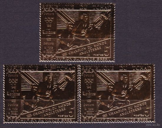 1971 Чад 414золотоx3 Олимпийские игры 1972 года в Мюнхене,Футбол 52,00 евро