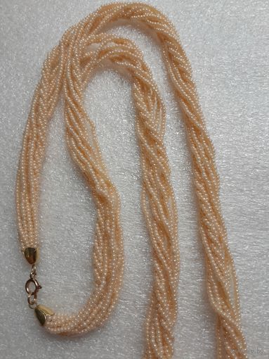 Винтажные бусы. Чехословакия.