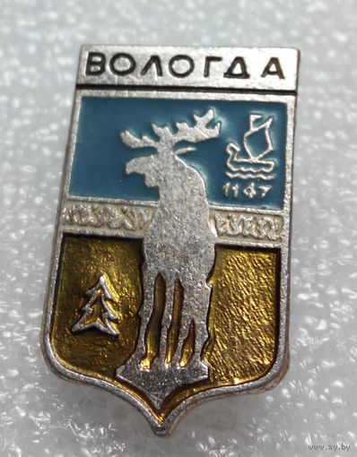 Значок. Вологда #0314