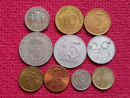 Лот монет Мира