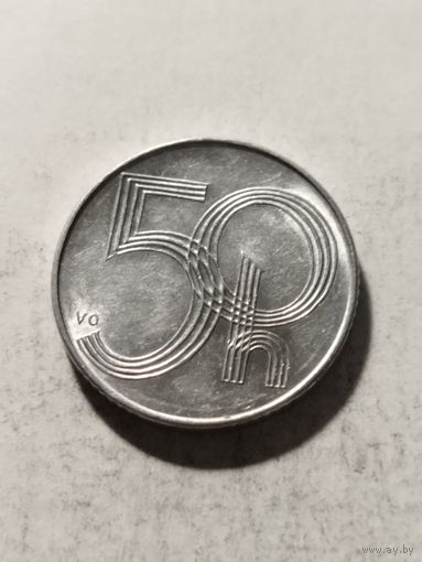 Чехия 50 геллер 1995