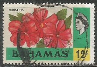 Багамы. Цветы. Гибискус. 1971г. Mi#326.
