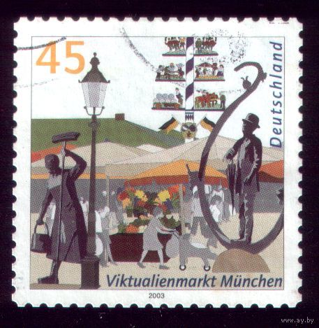 1 марка 2003 год Германия 2356