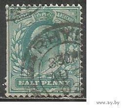 Британия. Король Эдуард VII. 1902г. Mi#102.
