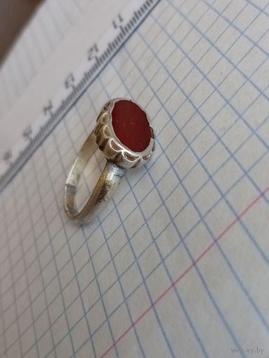 Старинный серебряный перстень!
