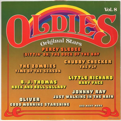 LP Oldies: Original Stars, Vol. 8 (The Zombies, The Shirelles, Little Richard, Chubby Checker, Percy Sledge, P.J. Proby і іншыя)
