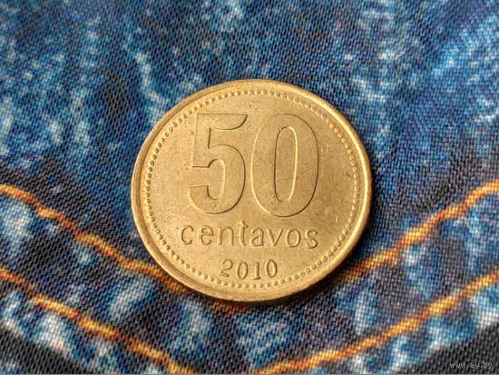 Аргентина. 50 сентаво 2010.