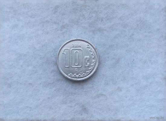 Werty71 Мексика 10 малюсеньких сентаво 2014