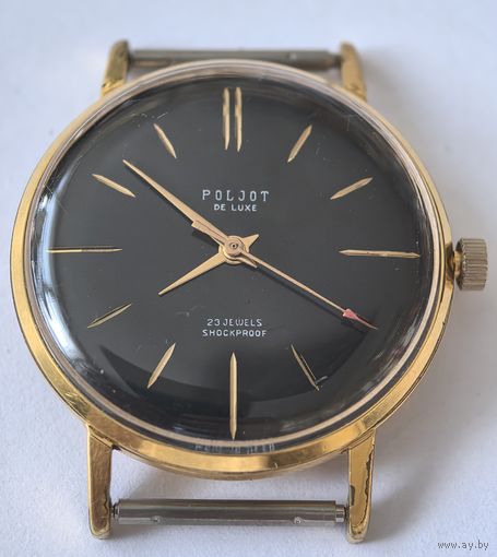 Часы позолоченные. POLET De LUXE СССР Au20.  СССР. на ходу.