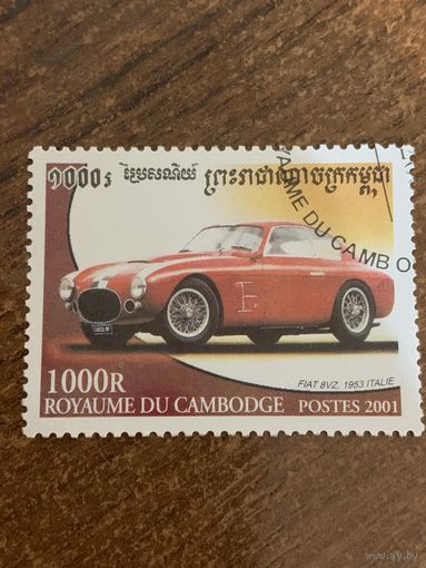Камбоджи 2001. Fiat 8VZ. Марка из серии