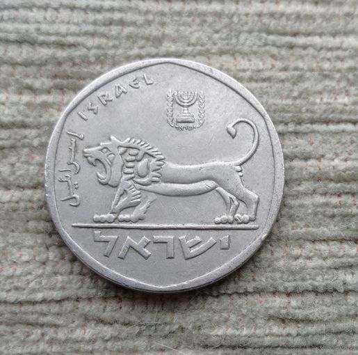 Werty71 Израиль 5 больших лир 1979 Лев лирот