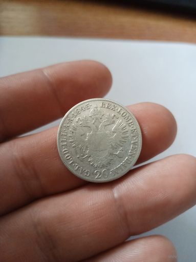 20 Крейцеров 1945 Австрия,Вена