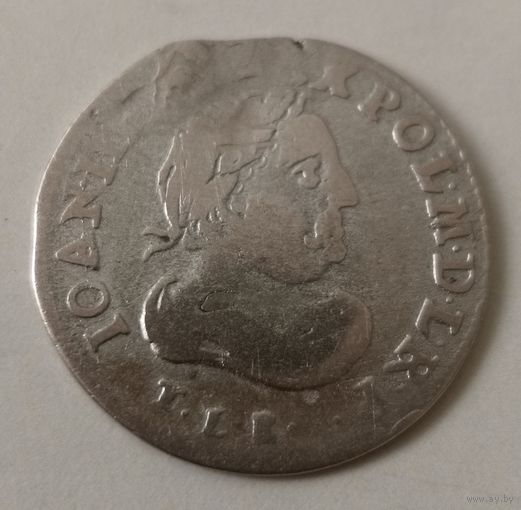 6 грошей ( шестак ) 1684 год.