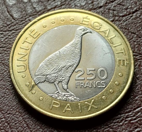 Джибути 250 франков, 2012   ( 2-15-3 )