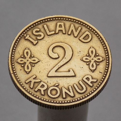 Исландия, 2 кроны 1940