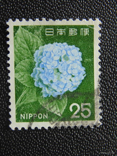 Япония 1972 г. Цветы.