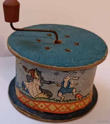 Детская шарманка 1950-х годов. Все лоты с 1 рубля.