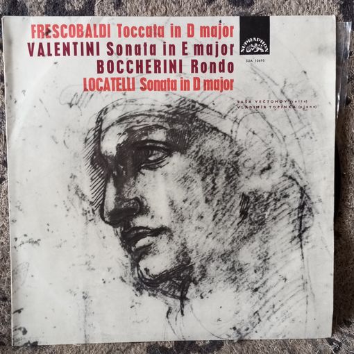Саша Вечтомов (виолончель), Владимир Топинка (ф-но) - Дж. Фрескобальди. Токката / Дж. Валентини. Соната No.10 / Л. Боккерини. Рондо / П. Локателли. Соната - Supraphon, 1965 г.