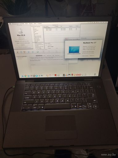 Apple MacBook Pro 15" C2d 2.16 + аккумулятор батарея
