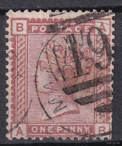 67.Br. Великобритания. Виктория. Стандарт. 1P. 1880 г. Mi.#56.