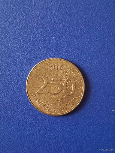 Ливан 250 фунтов (ливров) 2006 года