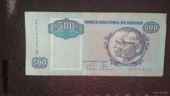 Ангола 500 кванза  (1991 год)