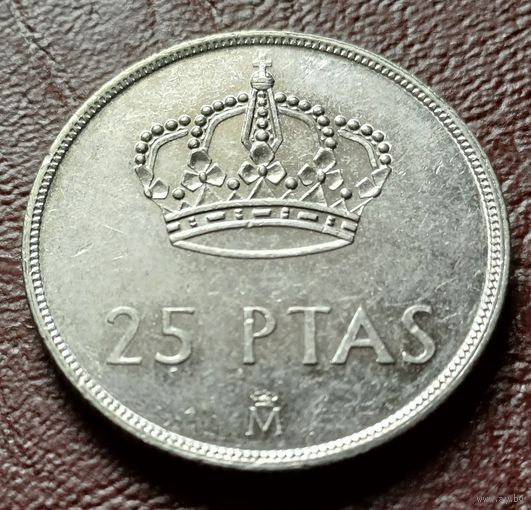 Испания 25 песет, 1984     ( 1-12-5 )