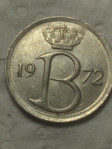 25 сантимов Бельгия 1972 год