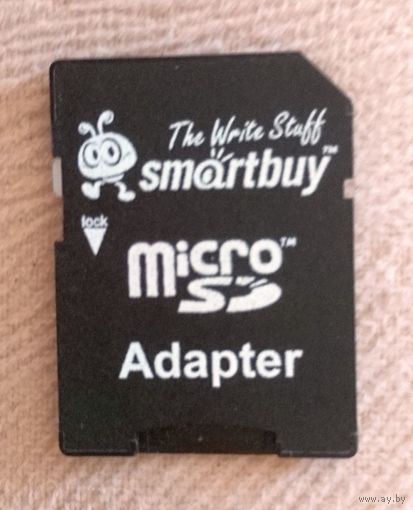 Переходник адаптер MicroSD SmartBuy. Новый (Adapter Micro SD) плюс мертвая SD 32 gb