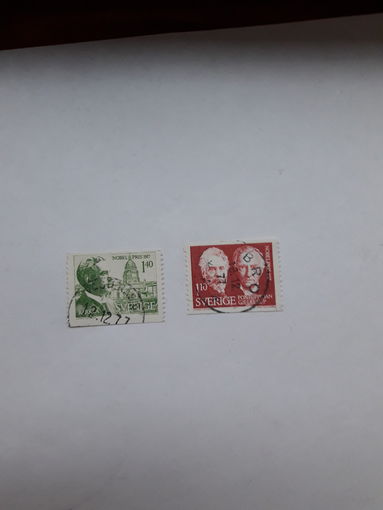 Марки Швеция Лауреаты Нобелевской премии 1917