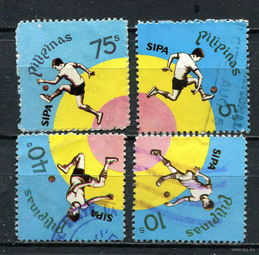 Филиппины - 1978 - Сипа - национальная игра с мячом - [Mi. 1214-1217] - полная серия - 4 марки. Гашеные.  (LOT Fz31)-T10P57