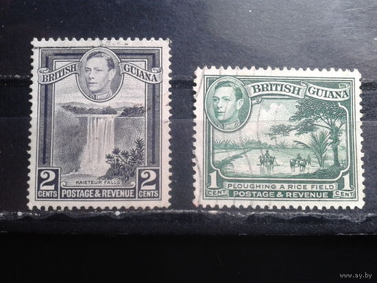 Британская Гвиана 1938 Король Георг 6, стандарт