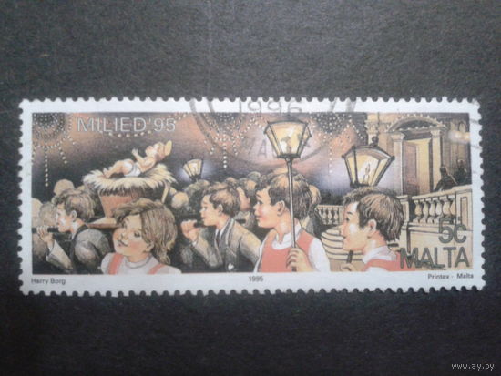 Мальта 1995 Рождество