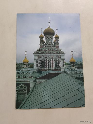 Карманный календарик. Никольская церковь. 1997 год