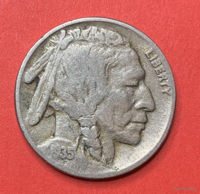 США 5 центов 1935г.