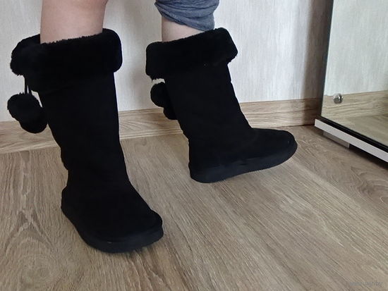Угги Сапожки на меху, р.25-26. Новые.