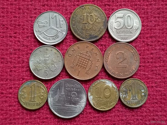 Лот монет Мира