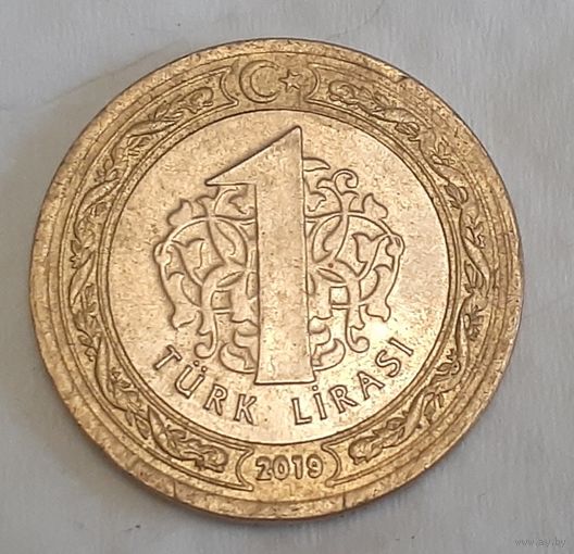 Турция 1 лира, 2019 (2-13-192)