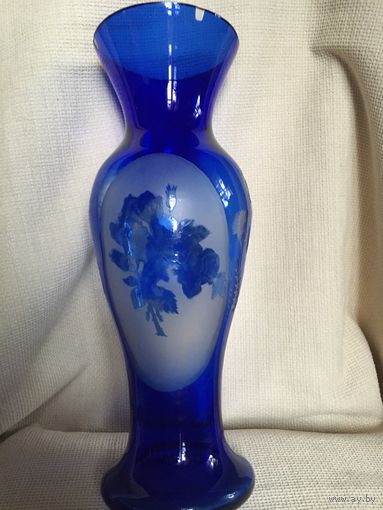 Довоенная ваза , Борисов? Травление