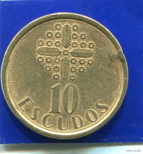 Португалия 10 эскудо 1987